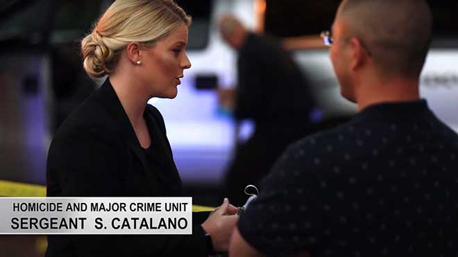 Homicide and Major Crime Unit Sergeant S. Catalano