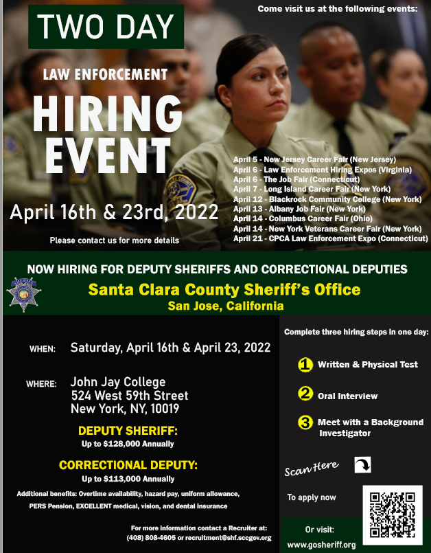 April 16 & 23 2022 recruitment events