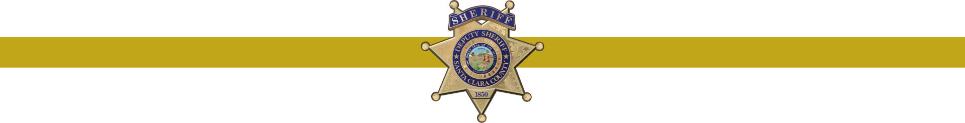 Sheriff Badge Footer