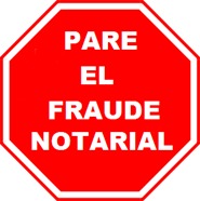 Pare El Fraude Notarial