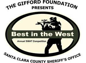 Best in the West logo - Annual S.W.A.T. Competition: The Gifford Foundation Presents - Santa Clara County Sheriff's Office